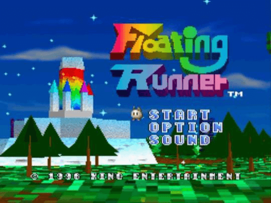 Floating Runner Quest for the 7 Crystals screenshot 3 for Playstation